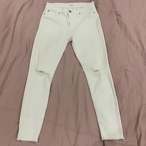 White Hudson jeans